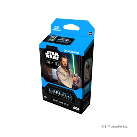 Star Wars Unlimited - Leggende della Forza - Deck: Qui-Gon Jinn IT